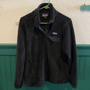 Patagonia re-tool fleece black M